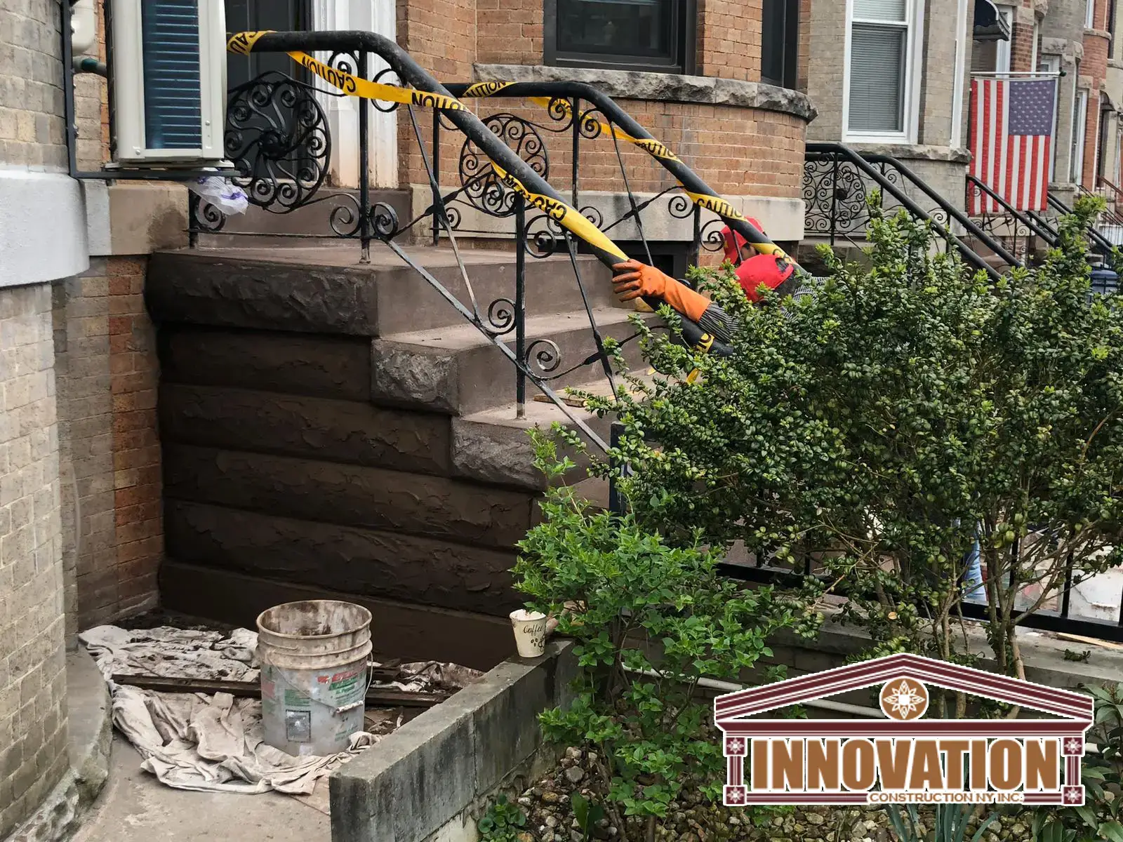 brownstone contractor, brownstone restoration, brickwork, waterproofing, roofing,