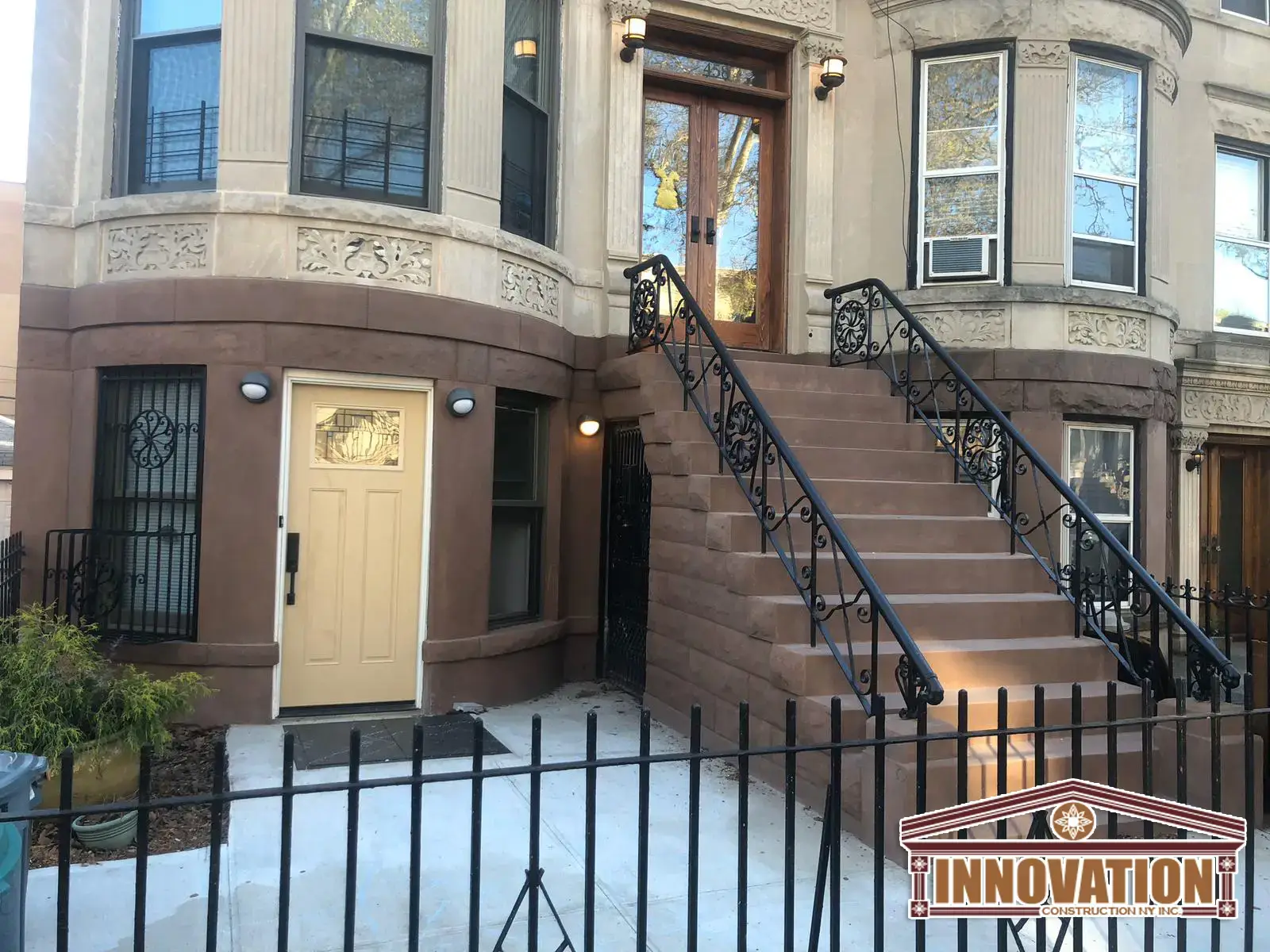 brownstone contractor, brownstone restoration, brickwork, waterproofing, roofing,