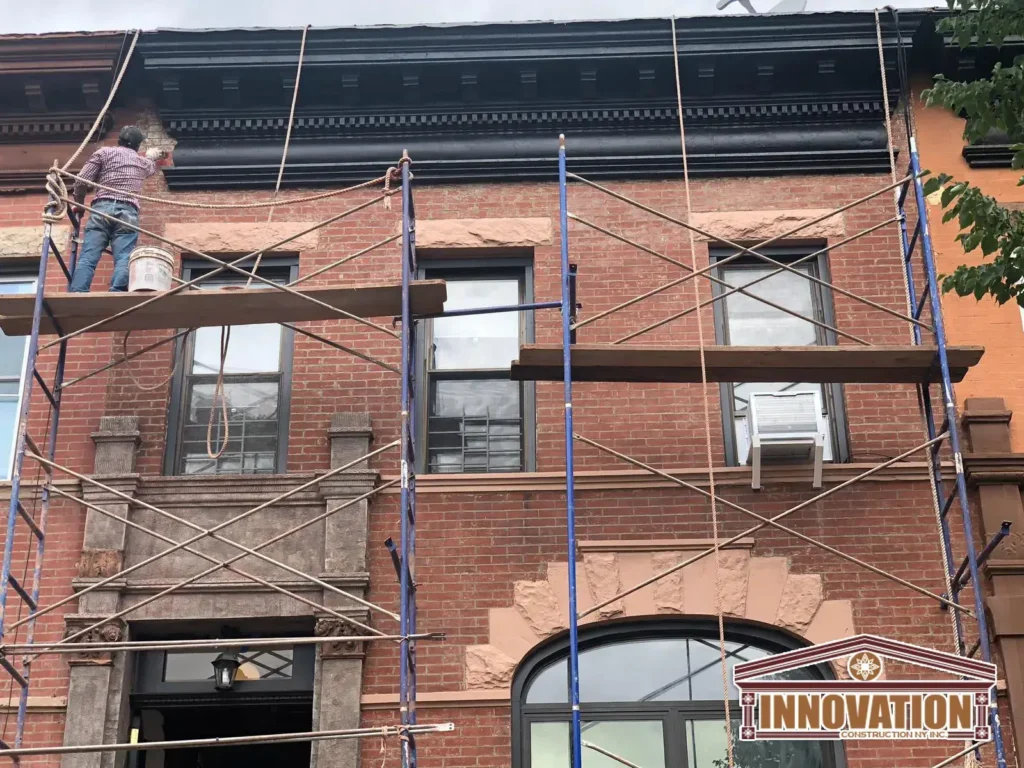 Historic brownstone Bedford Stuyvesant renovation project