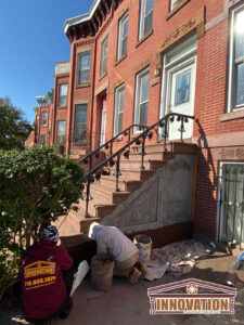 Bedford Stuyvesant Brooklyn brownstone restoration project