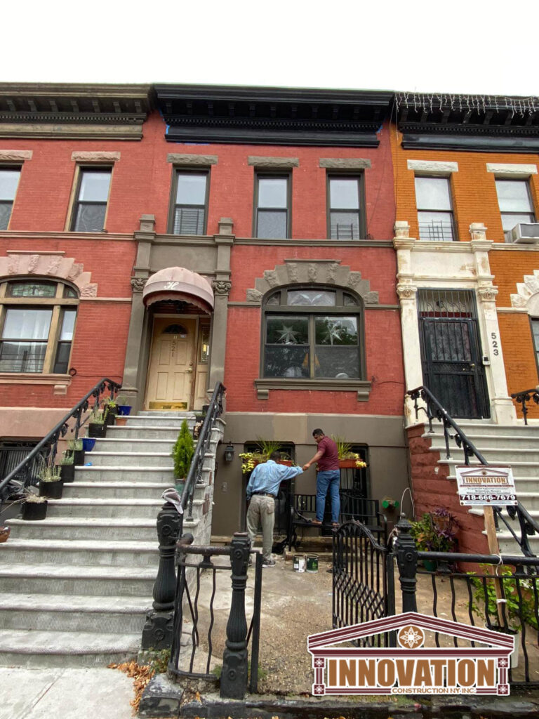 Stuyvesant Heights Brooklyn general exterior masonry work