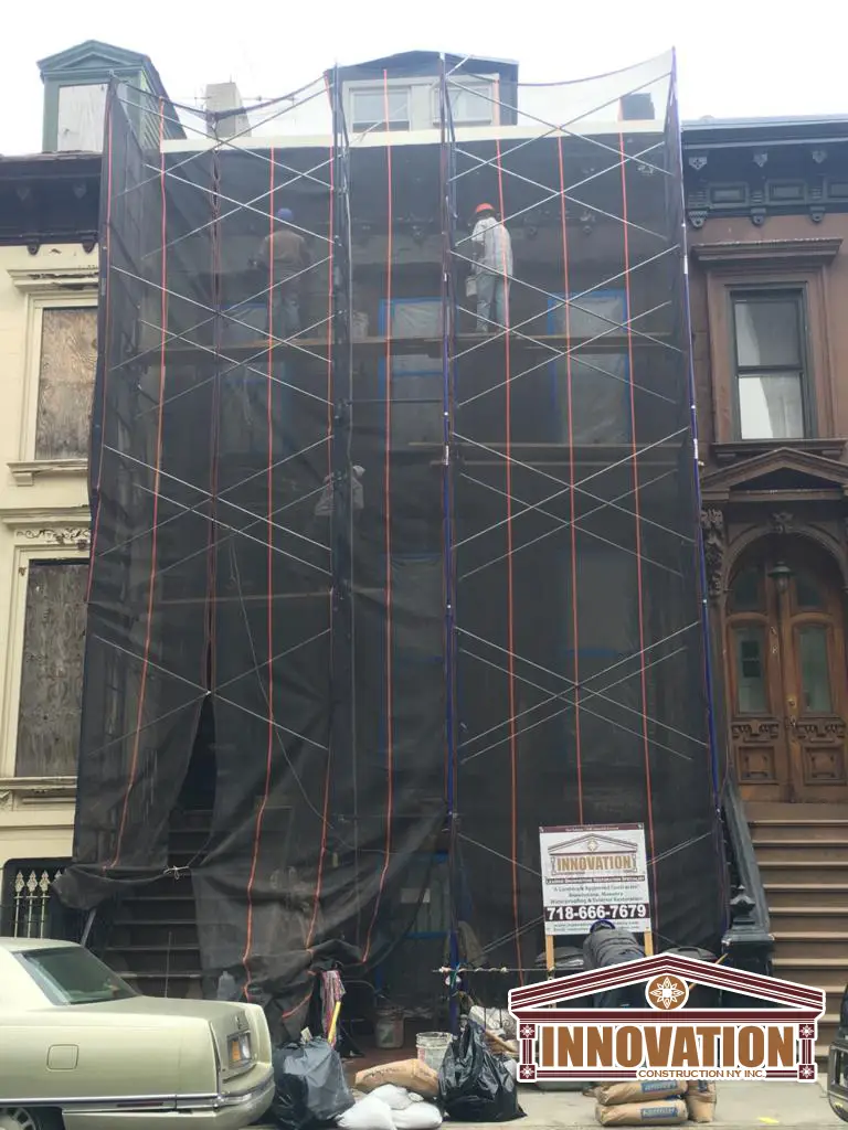 Brooklyn brownstone restoration in Clinton Hill