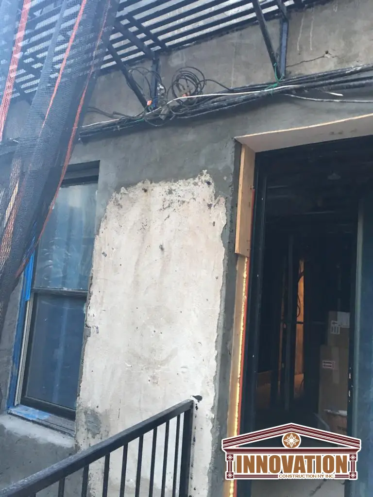 General exterior masonry work in Cobble Hill Brooklyn