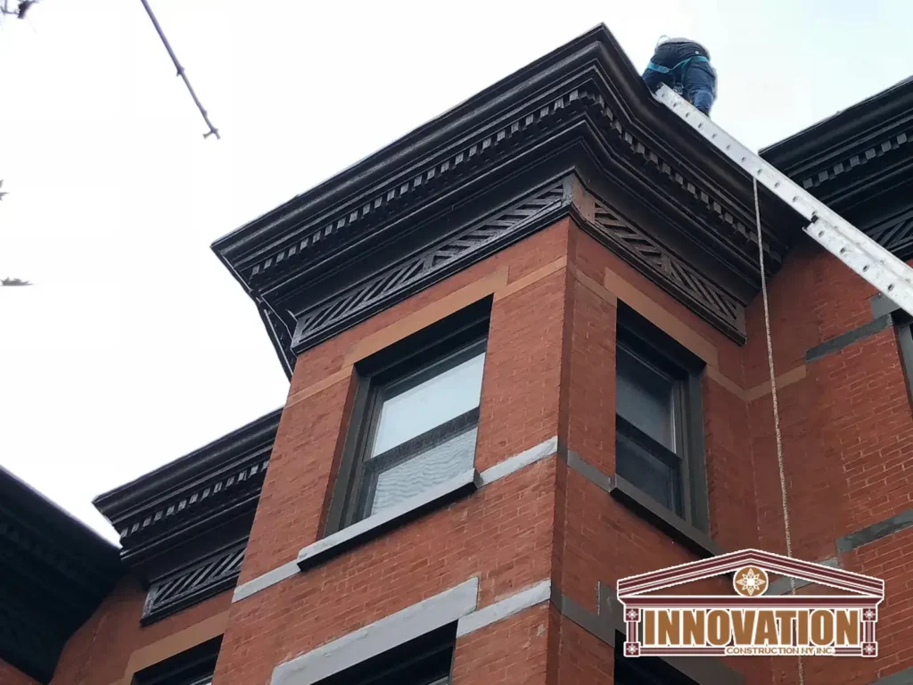 Park Slope Brooklyn brownstone facade restoration