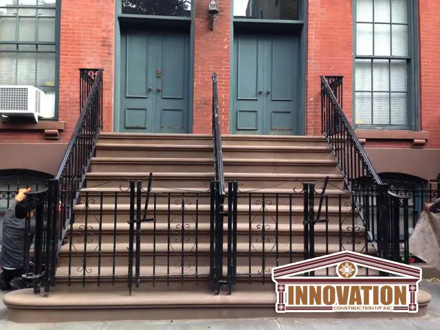 brownstone contractor, brownstone restoration, brickwork, waterproofing, roofing,